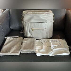 Fawn Design Diaper Bag w/ Clutch